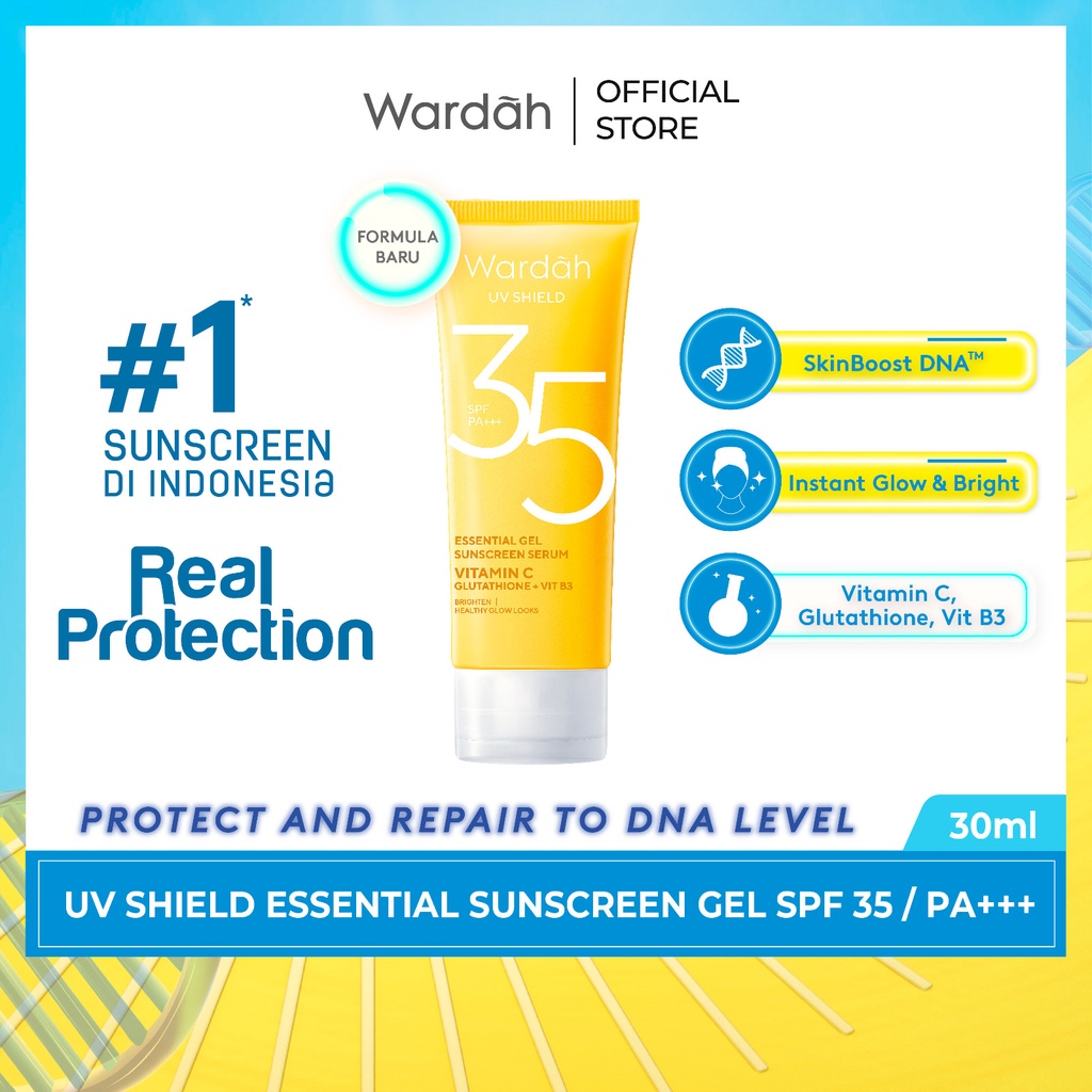Wardah UV Sunscreen Gel SPF 35  40 ml